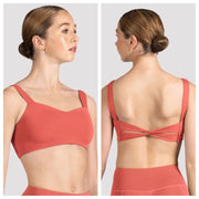 Bloch - Sarai Camisole Crop Top - Adult (Z1117) - Peach