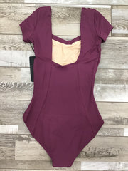 Lulli Dancewear - Aya Short Sleeve Leotard - Adult (LUB887) - Wine