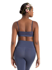 Capezio - Wildflower Iris Mesh Bra Top - Adult (12090W) - Crown Blue