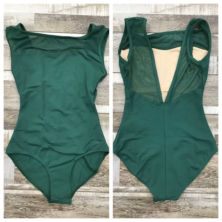 Lulli Dancewear - Anoushka Cap Sleeve Leotard - Adult (LUB358) - Dark Green
