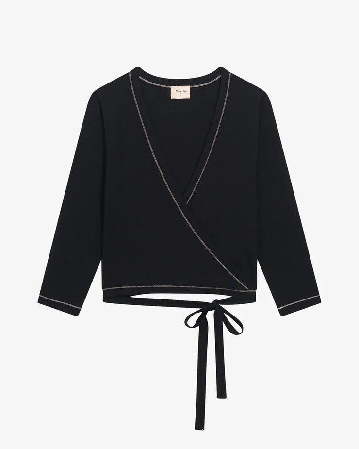 Repetto - Wrap-Over - Adult (S0555) - Black