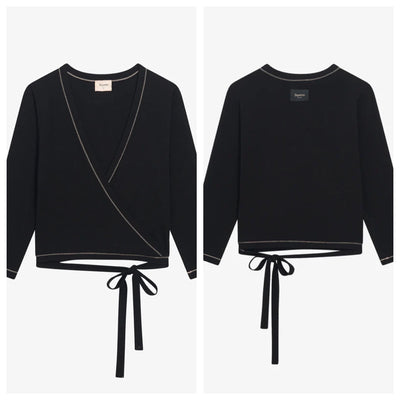 Repetto - Wrap-Over - Adult (S0555) - Black