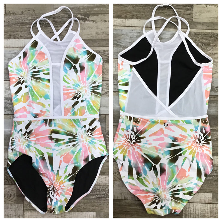 Oh La La Dancewear - Allure Leotard - Adult (OLL185-SSP) - Multi Color - Final Sale