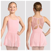 Bloch - Poppy Camisole Skirted Leotard - Child (CL4217) - Candy Pink