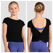 Bloch - Akari V Back Top - Adult (CZ4252) - Black