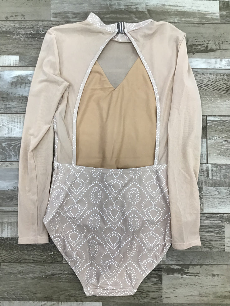 Chic Ballet Dancewear - The Hope Leotard - Adult (CHIC108-ELD) - Tan - Final Sale