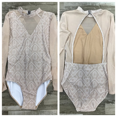 Chic Ballet Dancewear - The Hope Leotard - Adult (CHIC108-ELD) - Tan - Final Sale