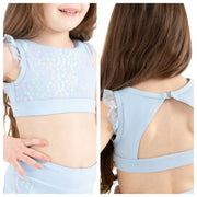 Capezio - Flower Fairy Petal Top - Child (12224C) - Light Blue