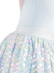 Capezio - Flower Fairy Glimmer Tutu Skirt - Child (12226C) - Light Blue