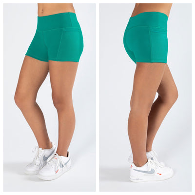 Energetiks - Madison Pocket Short - Child (ICT42MF-VBG) - Vibrant Green