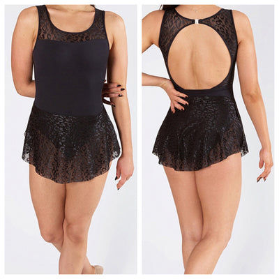 Energetiks - Natalia Split Skirt - Adult (IAS60SV1-BLK) - Black