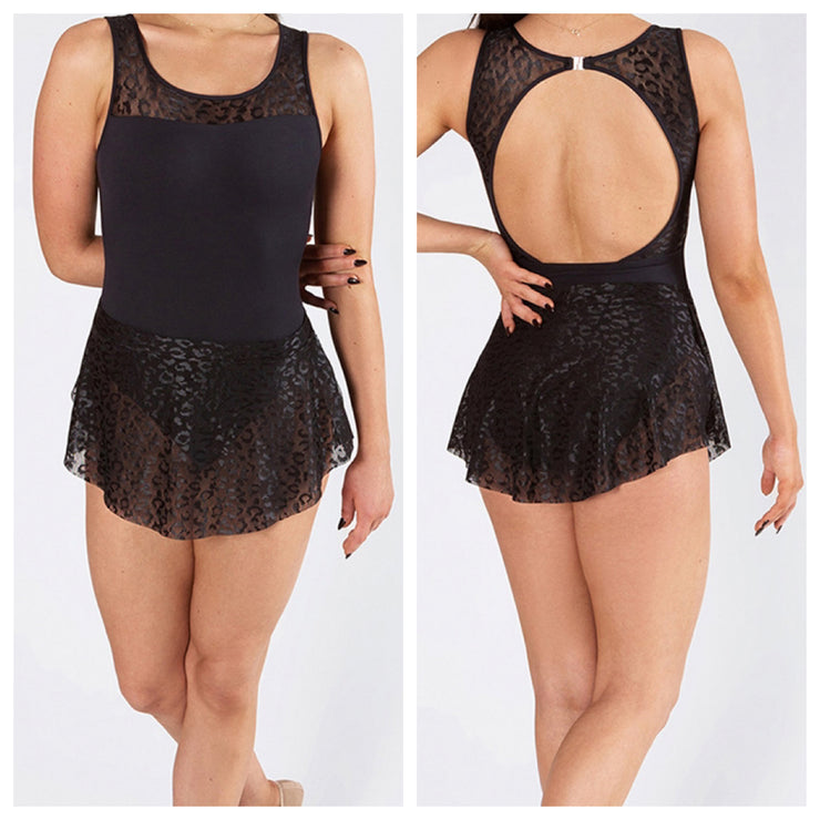 Energetiks - Natalia Split Skirt - Adult (IAS60SV1-BLK) - Black