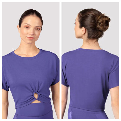 Mirella - Ladies Majesty Crop Top - Ladies (M750L-TZN) - Tanzanite