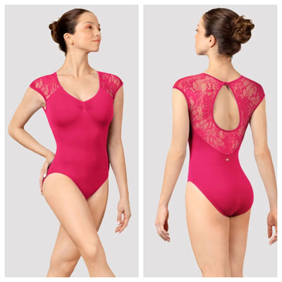 Mirella - Ladies Majesty Cap Sleeve Leotard - Ladies (M5108LM-WTM) - Watermelon