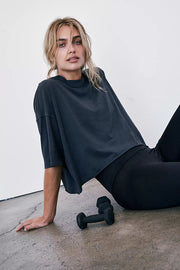 Free People - Inspire Tee - Adult (OB2151720-0010) - Black