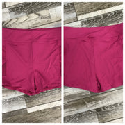 Capezio - Mesh Insert Short - Adult (MC825W) - Mulberry - Final Sale