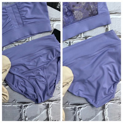 Bloch High Wide Band Regular Leg Brief - Adult (R3504) - Wisteria Final Sale