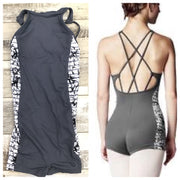 Bloch - X-Back Unitard - Adult (U9815) - Ebony Final Sale