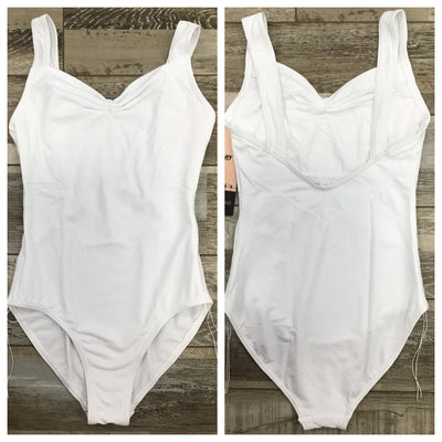 Nikolay - Little Eva/Eva Tank Style Leotard - Child/Adult (DAD2002MPN/DA2002MPN) - White