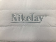 Nikolay - Medium Tote Bag with Zipper (BC002BAN) - Light Blue