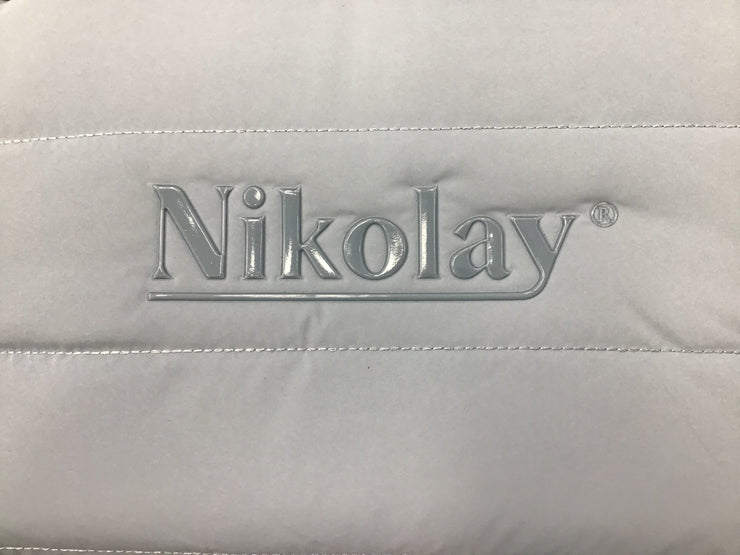 Nikolay - Medium Tote Bag with Zipper (BC002BAN) - Light Blue