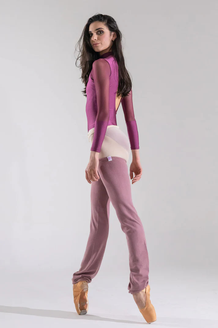 Barre Trash - Long Leg Warmer - Adult (BT-LW-Purple) - Thistle Purple