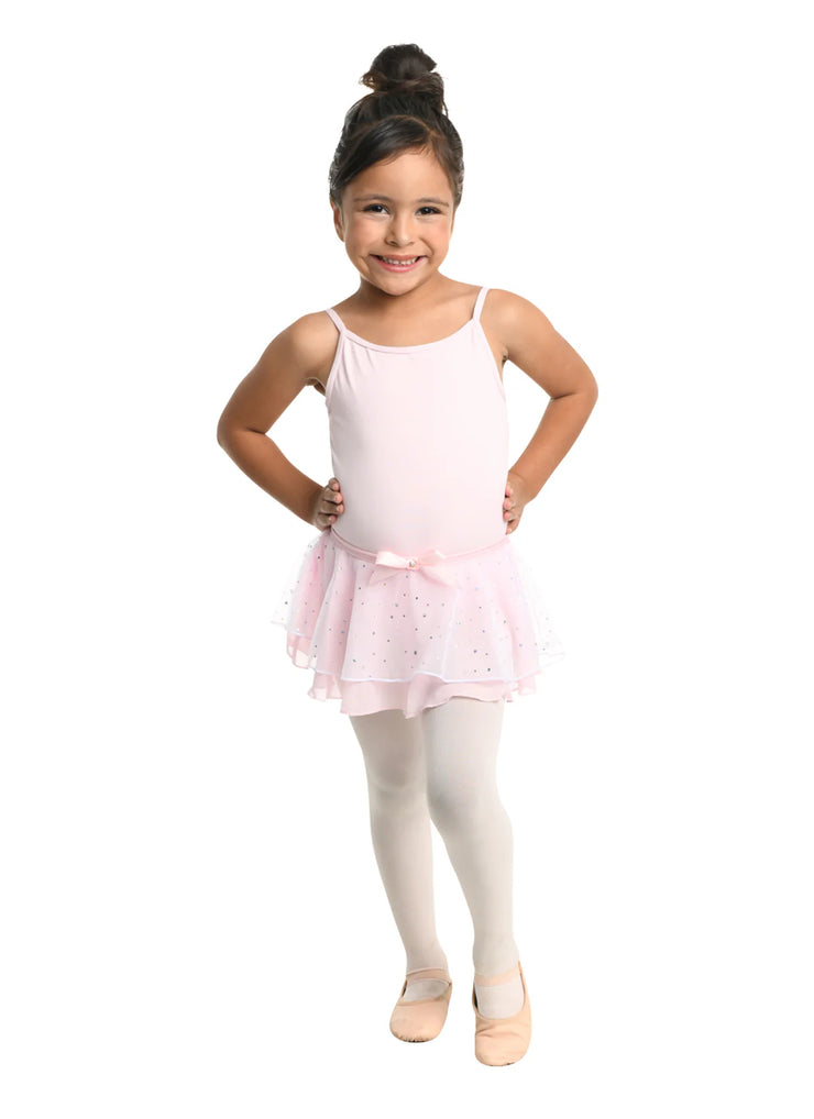 Danz N Motion - Crystal Sparkle Dance Skirt - Child (233) - Pink