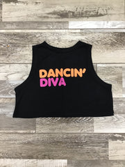 Danz N Motion - Dancin Diva Tank - Child (25318C) - Black