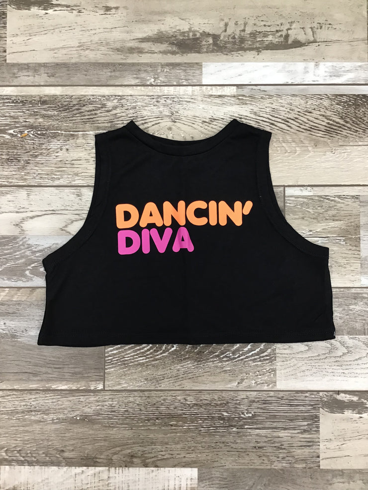 Danz N Motion - Dancin Diva Tank - Child (25318C) - Black