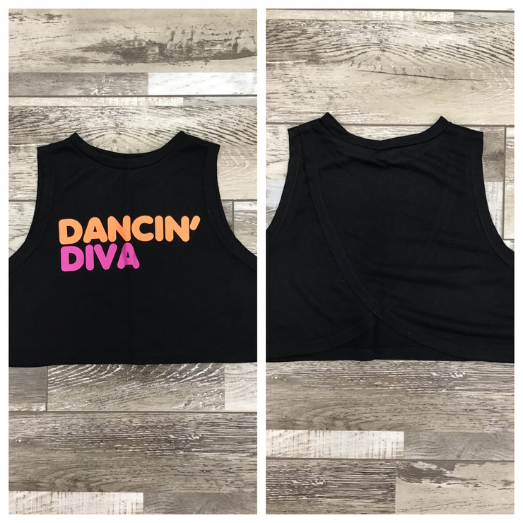 Danz N Motion - Dancin Diva Tank - Child (25318C) - Black