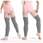 Bloch -Alba Girls Leg Warmer - Child (CW11001) - Grey Marle