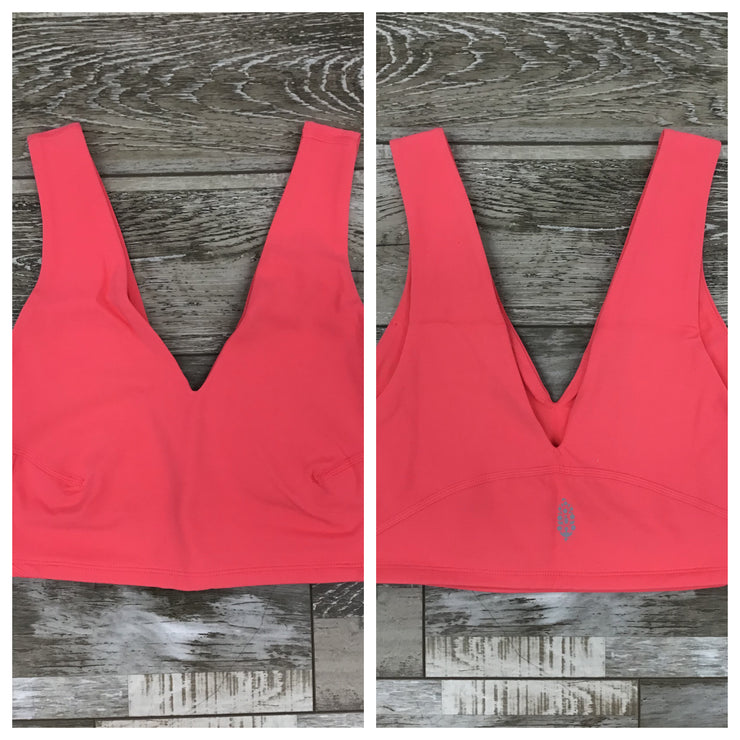 Free People Movement - Never Better Crop - Adult (OB1745025-6184) - Pomegranate