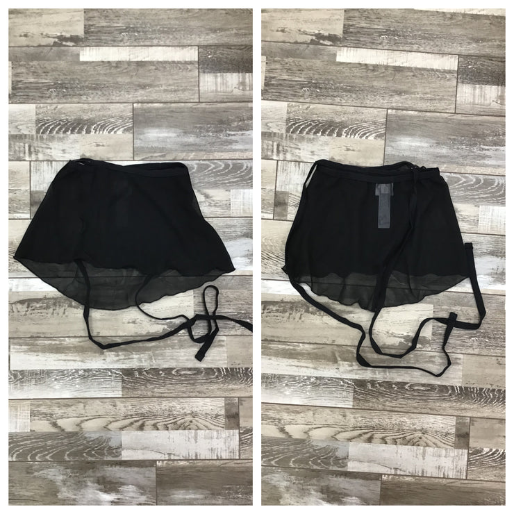 Capezio - Studio Collection Wrap Skirt - Adult (SE1057W) - Black