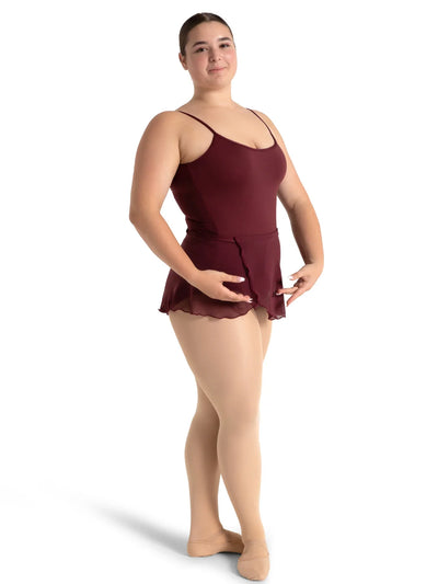 Capezio - Studio Collection Wrap Skirt - Adult (SE1057W) - Burgundy