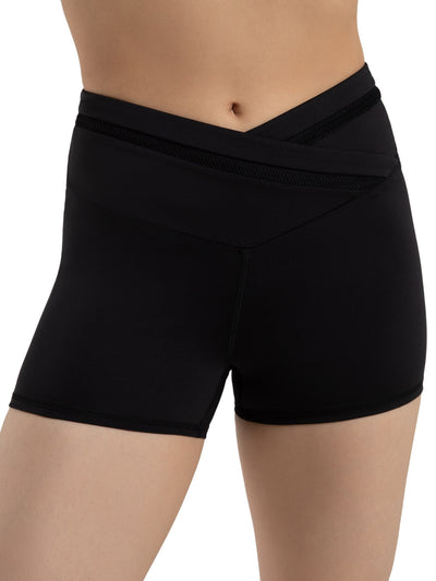 Capezio - Coastal Bloom Seaboard Short - Adult (12273W) - Black