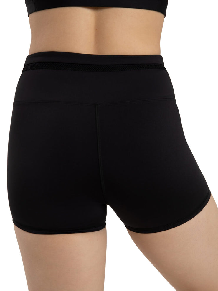 Capezio - Coastal Bloom Seaboard Short - Adult (12273W) - Black