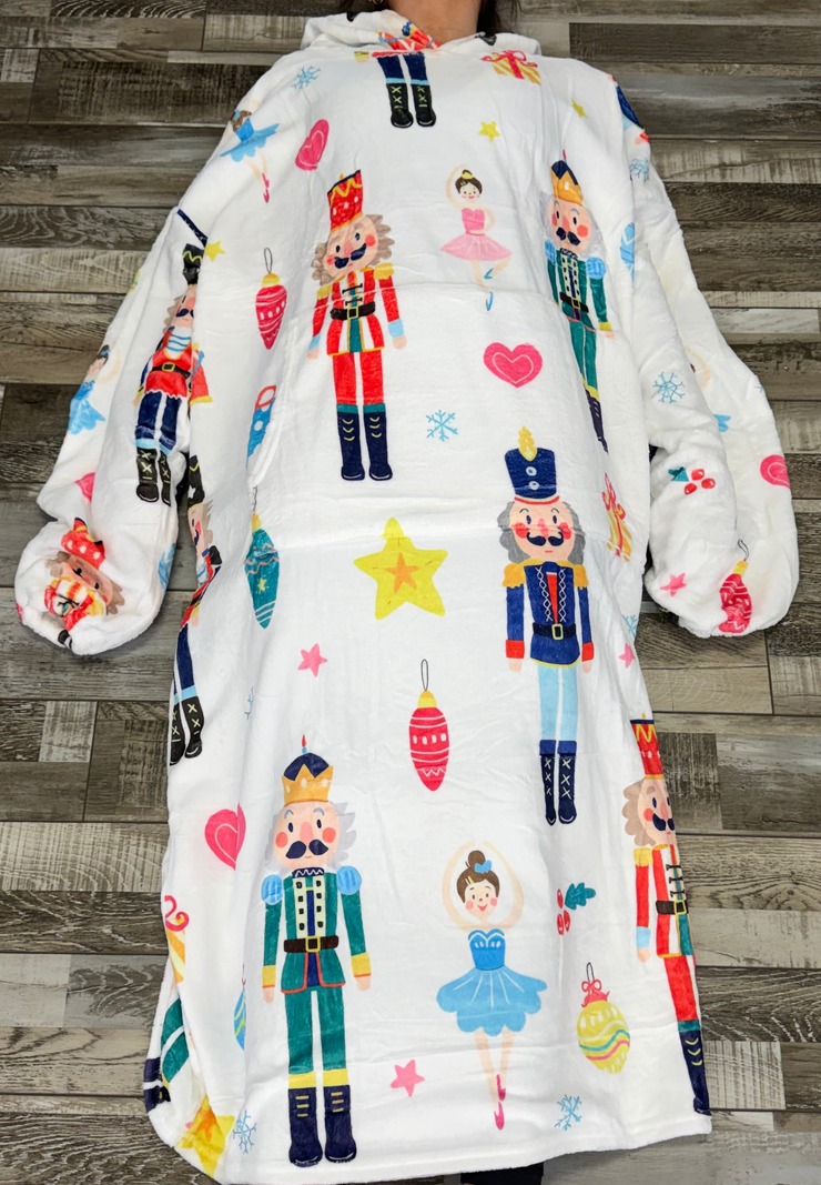 Trendy Trends - Nutcracker Wearable Pullover - Child/Adult - Nutcracker Print