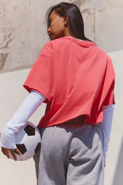 Free People - Inspire Tee - Adult (OB2151720-6081) - Victory Red