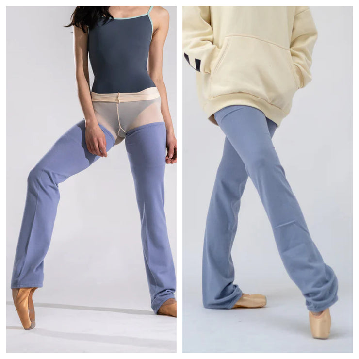 Barre Trash - Long Leg Warmer - Adult (BT-LW-Blue) - Blue