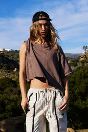 Free People - Inspire Tee - Adult (OB2151720-2227) - Wild Mustang