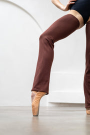 Barre Trash - Long Leg Warmer - Adult (BT-LW-Brown) - Chocolate