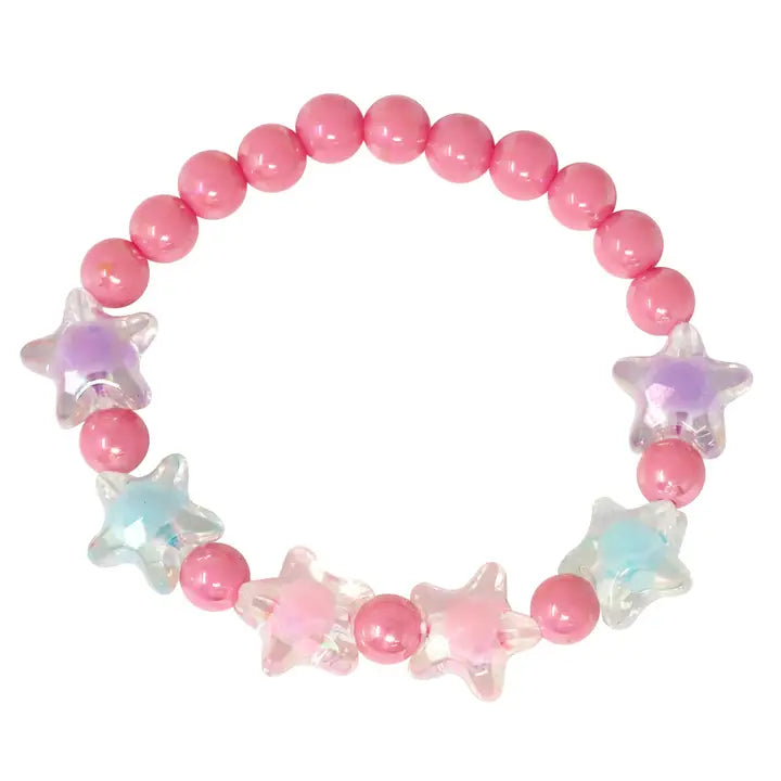 Pink Poppy - Ice Cream Charm Necklace with Bracelet Set (NBL013) - Pink