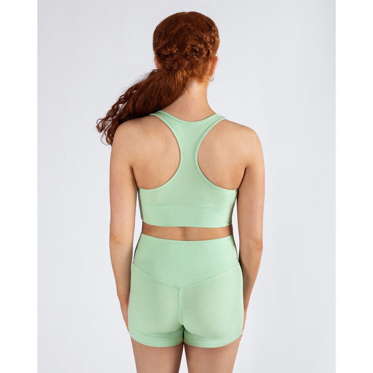 Energetiks - Eve Rib Crop - Adult (IC142RIB-GAP) - Green Apple