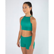 Energetiks - Tora Crop Top - Child (ICC146MF-VBG) - Vibrant Green