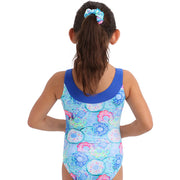 Snowflake Designs - Sprinkles Gymnastics Leotard- Child (SPRIBLUCONF) - Blue