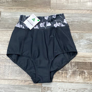 Energetiks - Astrid High Waist Brief - Adult (IAB131LU5-BLK) - Black/Floral Final Sale