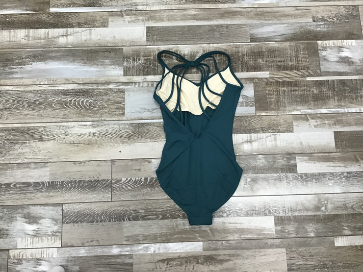 Mirella - Strap Back Cami Leotard - Adult (M2186LM) - Pine