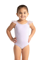 Capezio - Spot On Kids Flutter Sleeve Leotard - Child (12008C) - Lavender