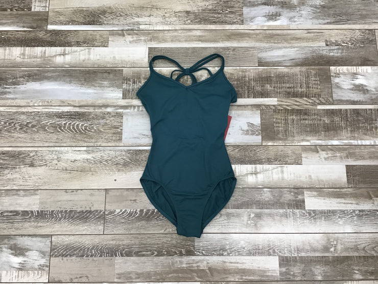 Mirella - Strap Back Cami Leotard - Adult (M2186LM) - Pine