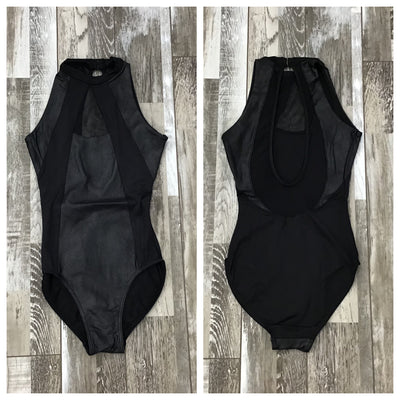 Bloch - Mock Neck Halter Leotard - Adult (L0545) - Black